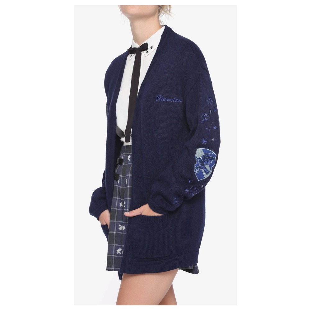 Harry‎ Potter Ravenclaw Cardigan Wizarding World Knit Sweater